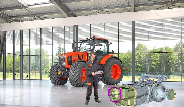 Image d'illustration pour la formation Tracteur agricole M7003 Powershift