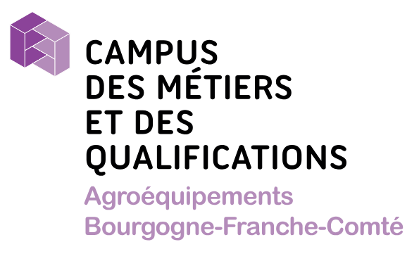 Logo du Campus des Métiers et des Qualifications en Agroèquipements de Bourgogne-Franche-Comté